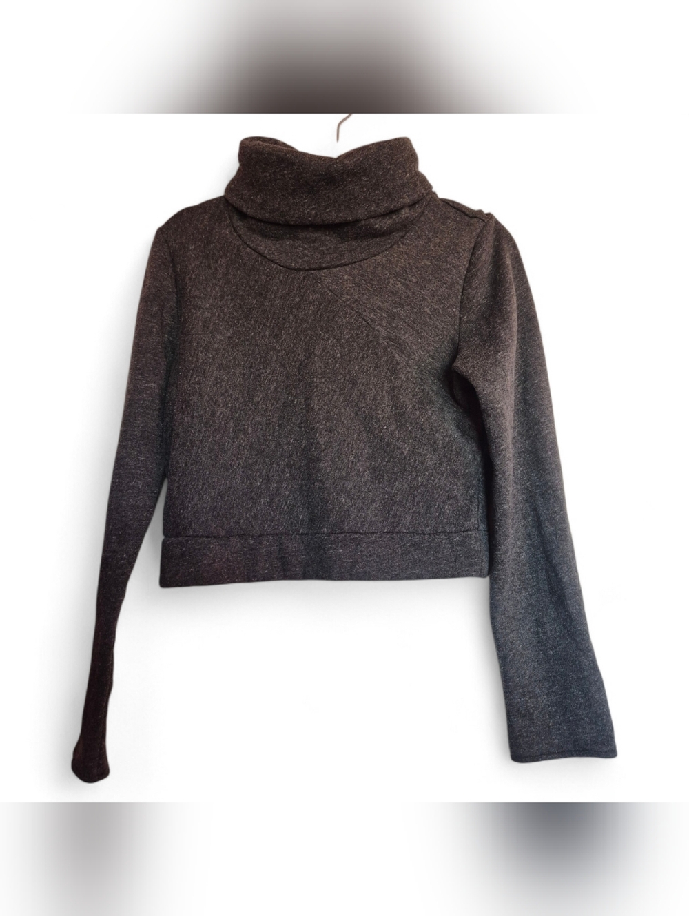 ALO Yoga Charcoal Turtleneck Sweatshirt